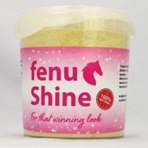 Fenu Shine natural way to improve horse coat and make shiny